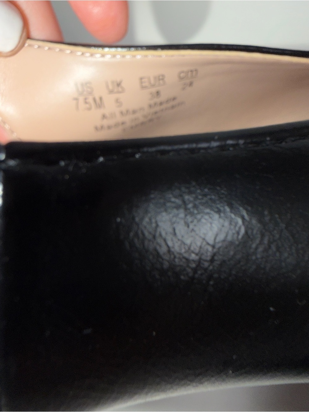 Naturalizer Embry Slingback Heels Black Size 7.5 - Picture 5 of 6